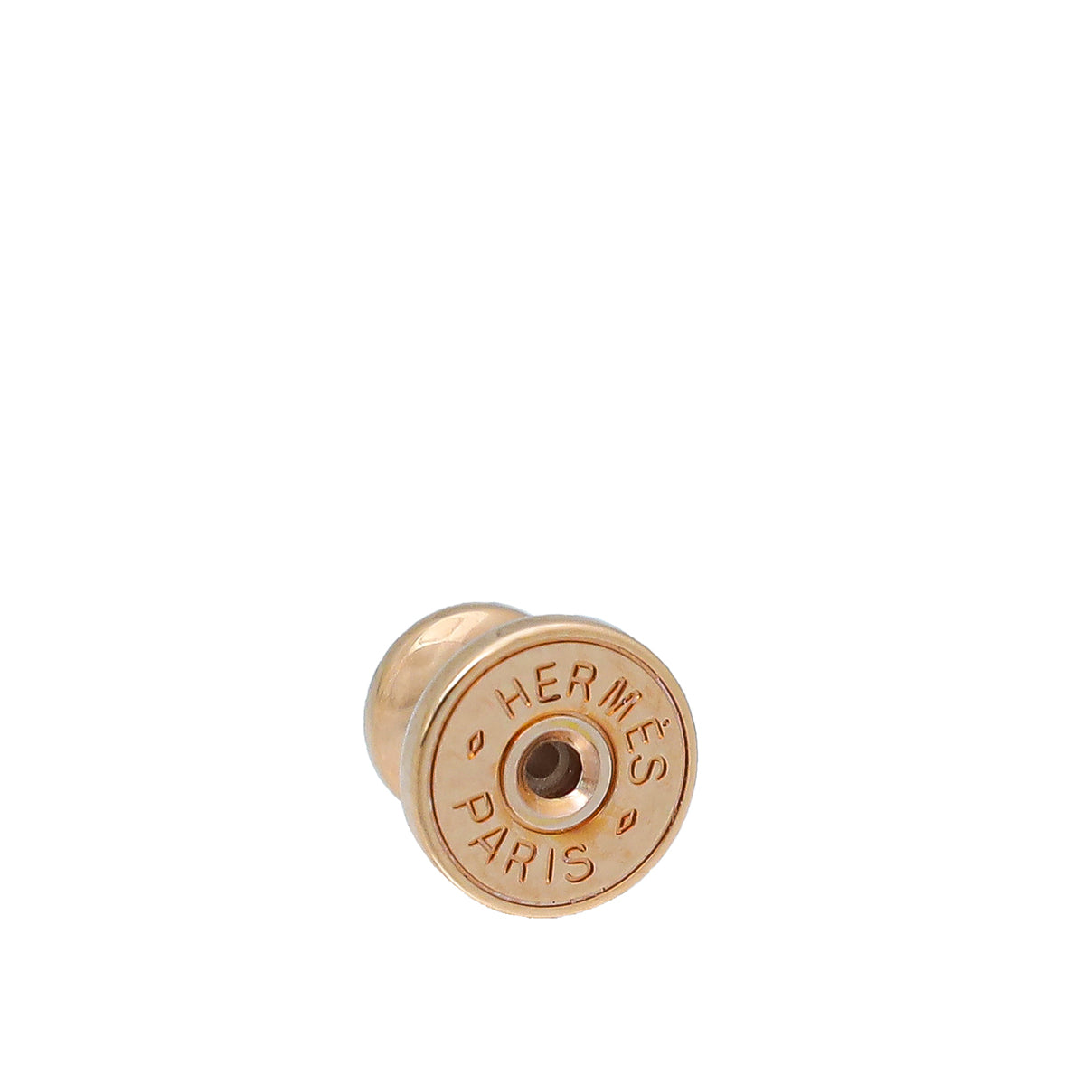 Hermes Noir Pop H Mini Earrings