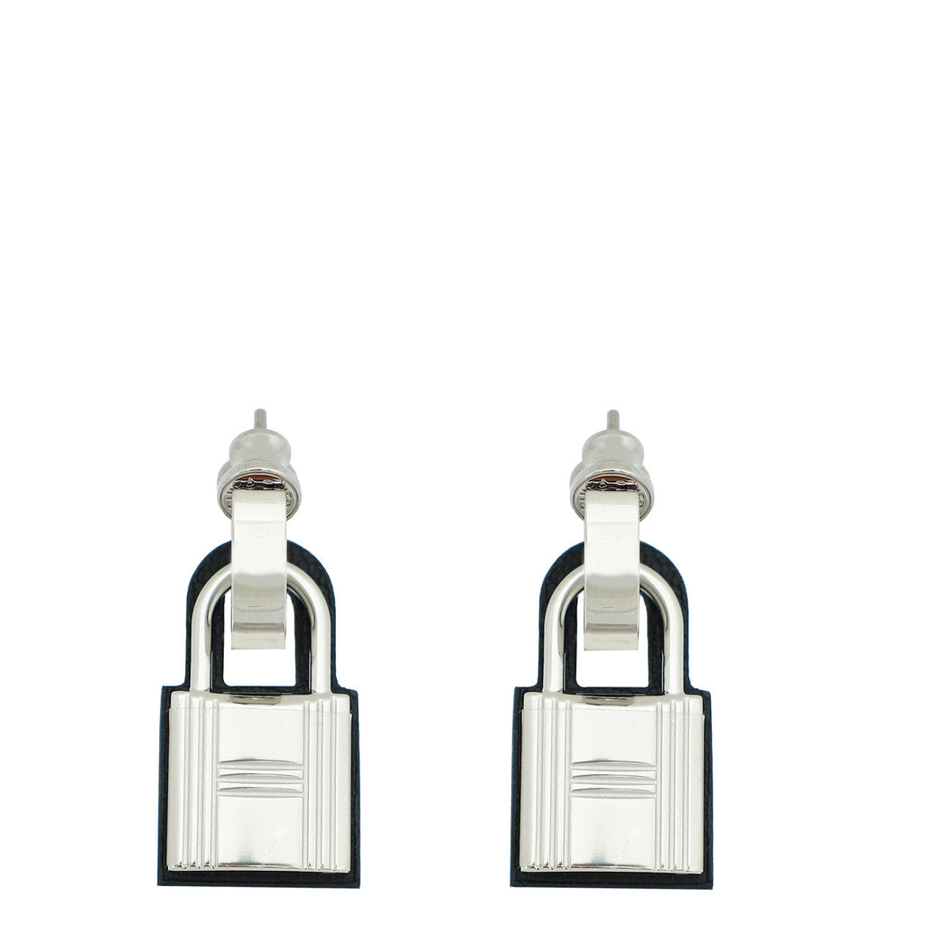 Hermes Noir O'Kelly Earrings
