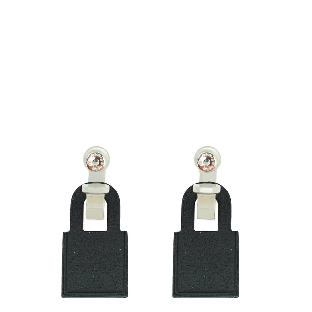 Hermes Noir O'Kelly Earrings