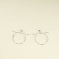 Hermes Loop Earrings, Medium Model