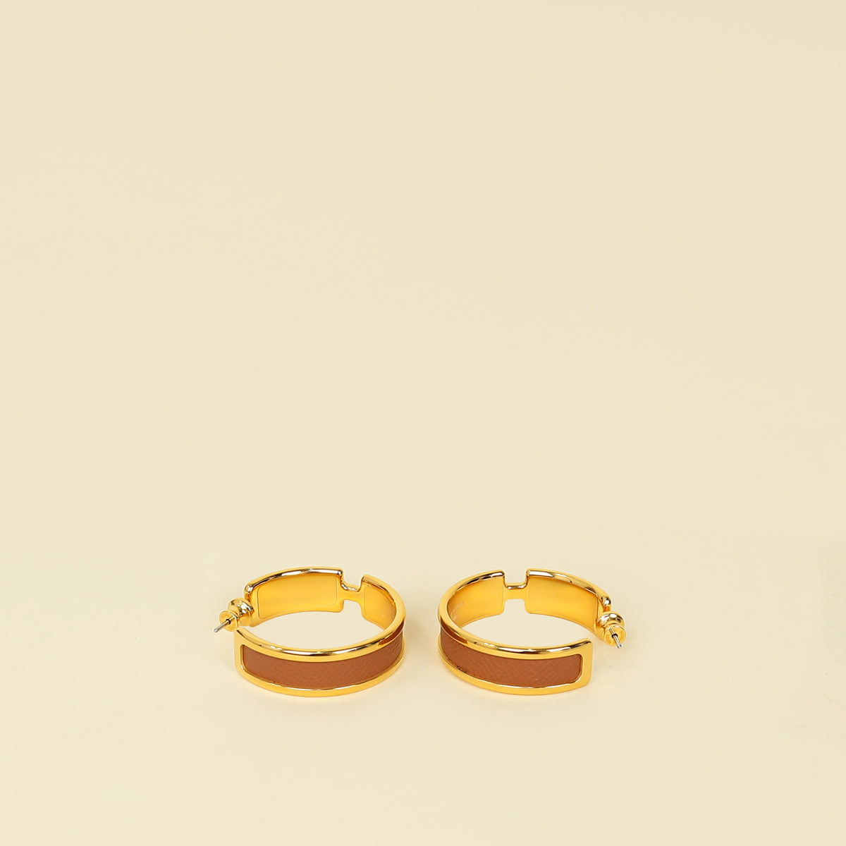 Hermes Gold Olympe Earrings