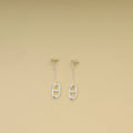 Hermes Sterling Silver Medium Model Farandole Earrings