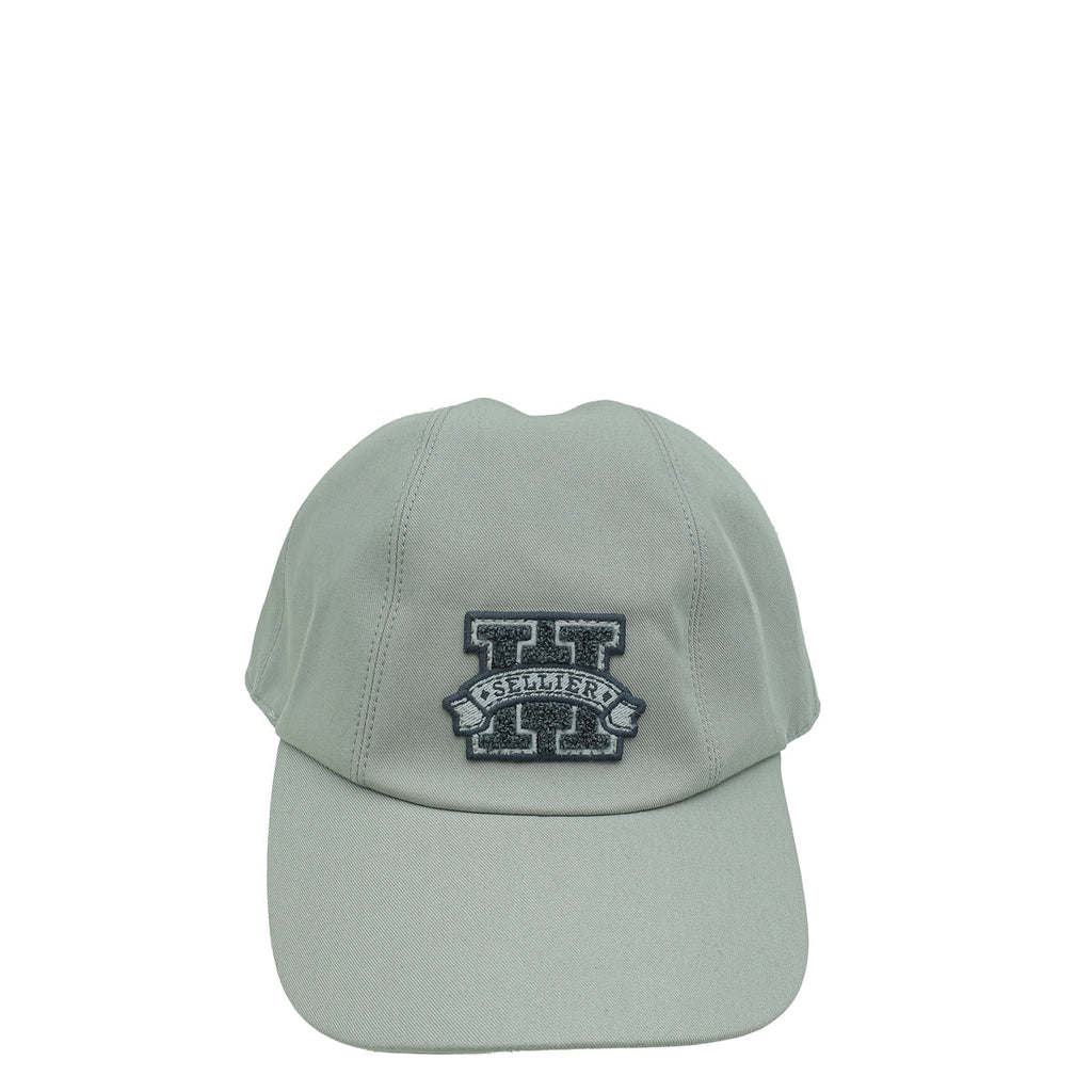 Hermes Gris Glacier Davis H Sellier Cap