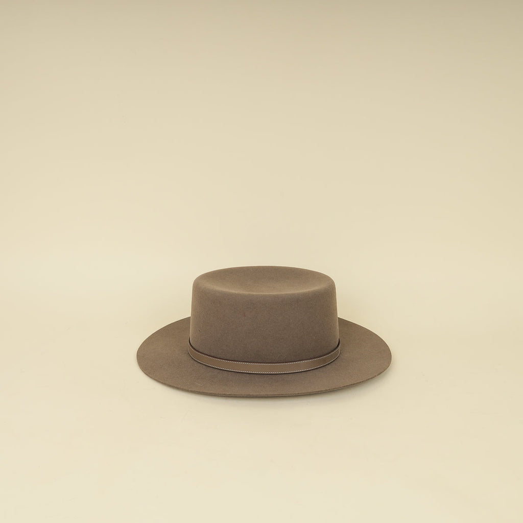 Hermes Etoupe Hampton Hat