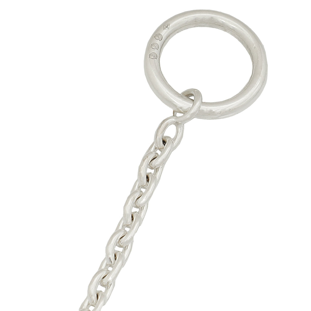 Hermes Silver Farandole Long Necklace