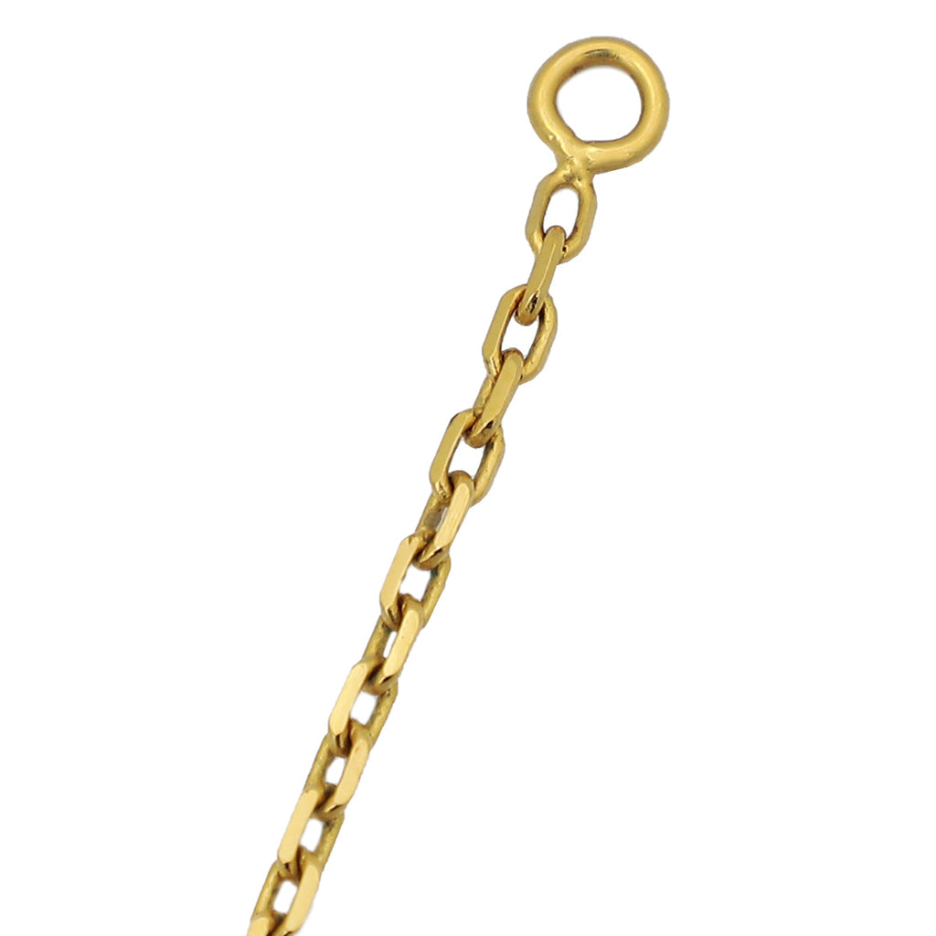 Hermes Blanc Mini Pop H Pendant Necklace