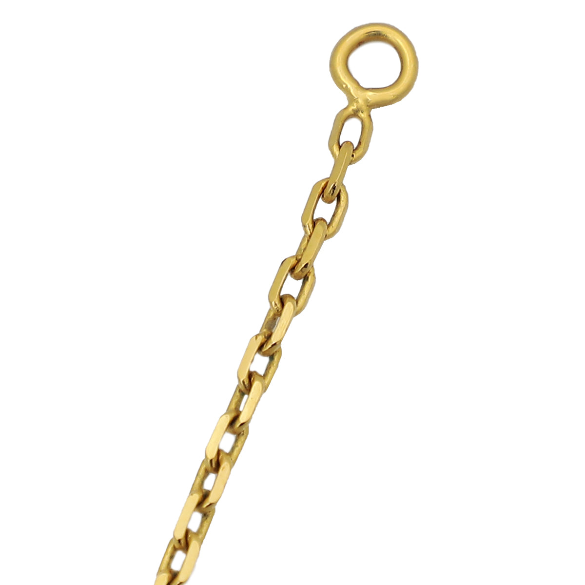 Hermes Blanc Mini Pop H Pendant Necklace