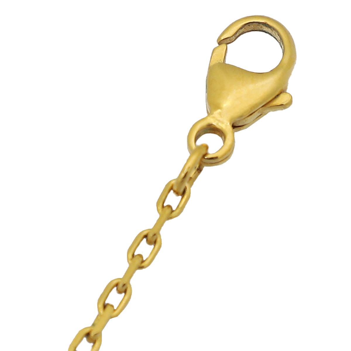 Hermes Blanc Mini Pop H Pendant Necklace