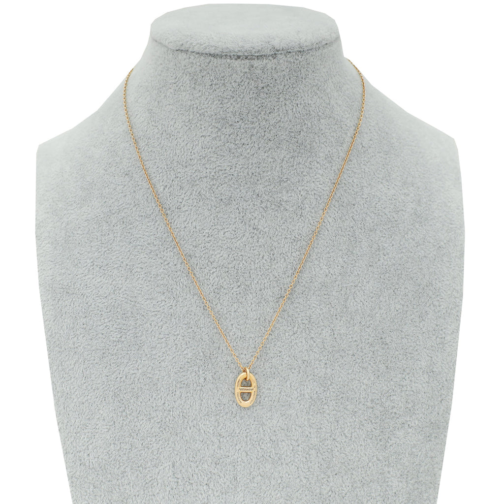 Hermes 18K Rose Gold Farandole Pendant Necklace Small Model