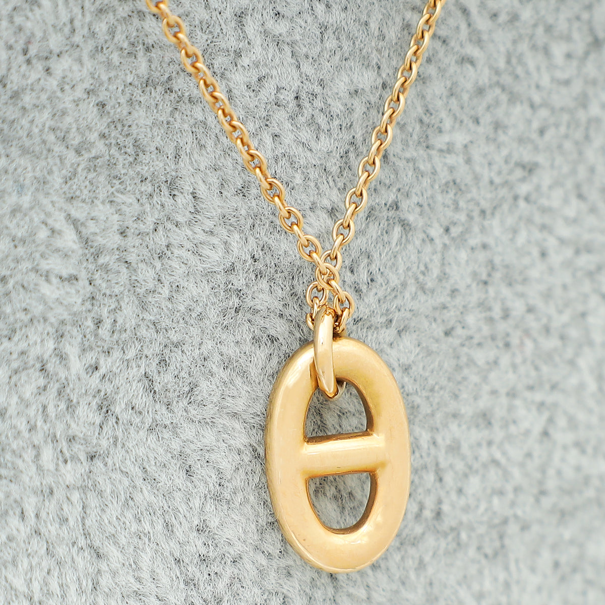 Hermes 18K Rose Gold Farandole Pendant Necklace Small Model