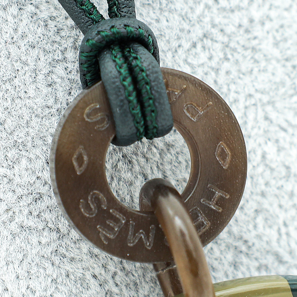 Hermes Multicolor H Equipe Pendant Necklace