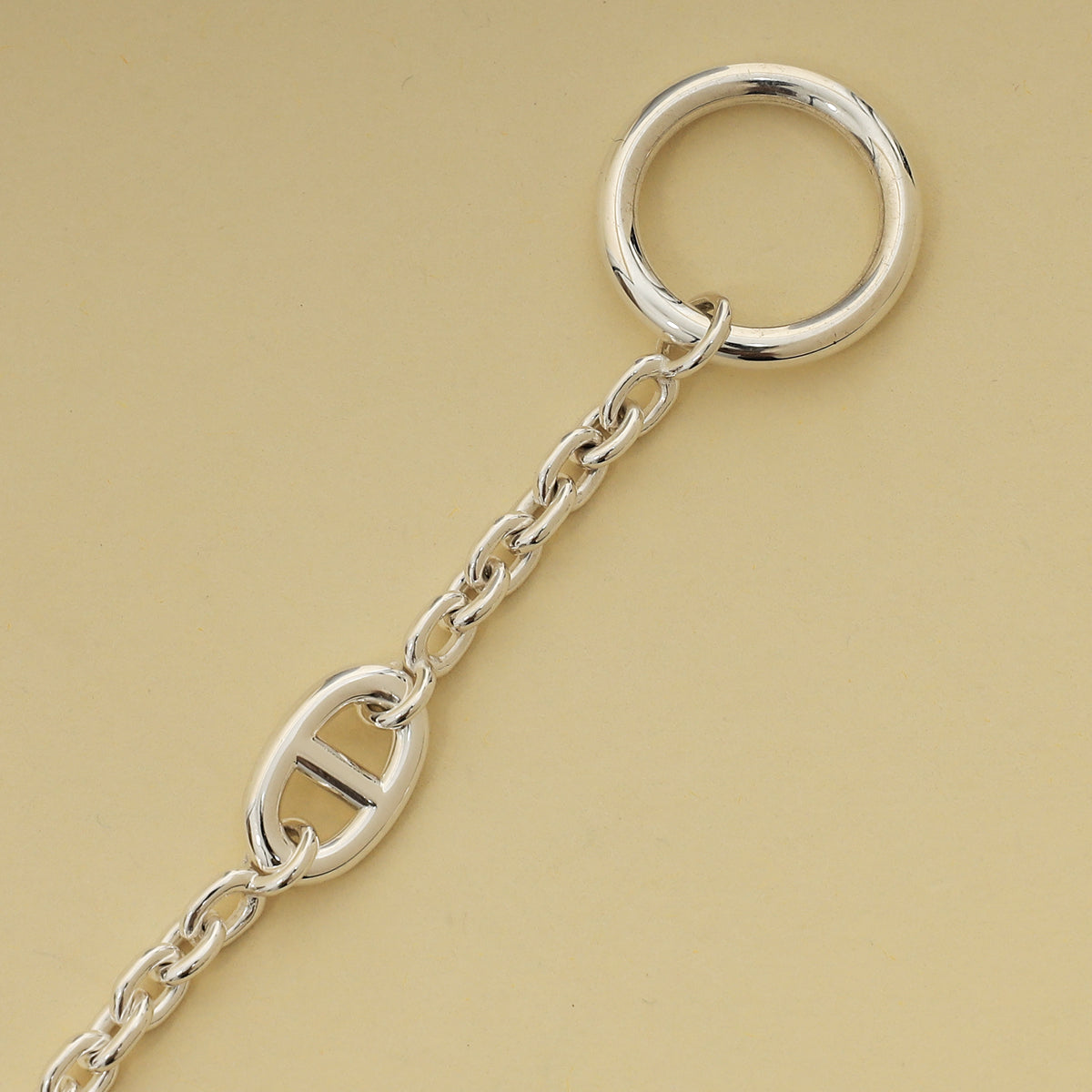Hermes Sterling Silver Farandole 120 Necklace