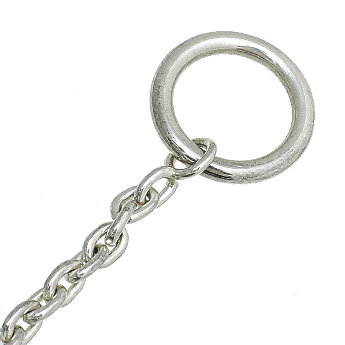Hermes Sterling Silver Farandole 160 cm Long Necklace