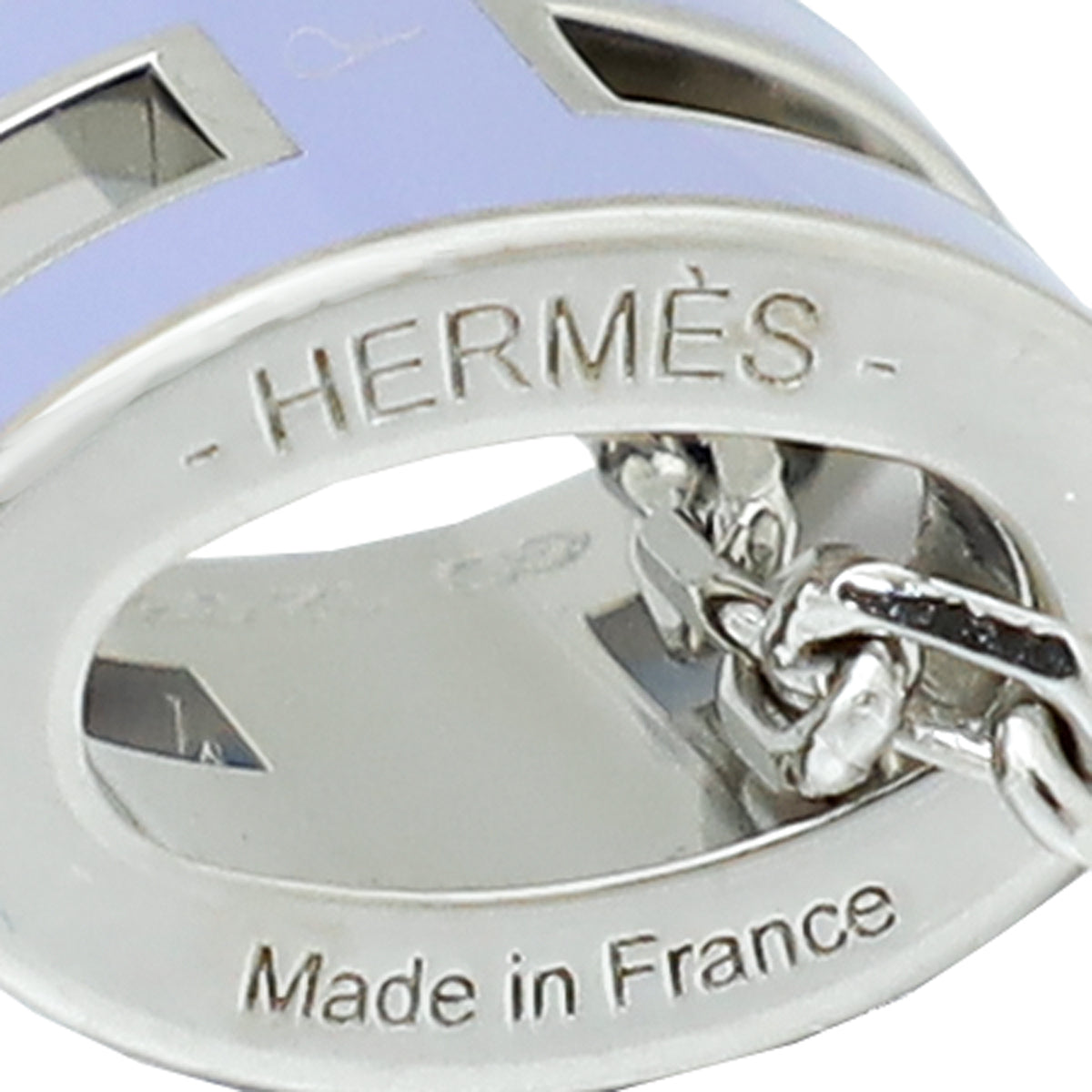 Hermes Lilas Mini Pop H Pendant Necklace