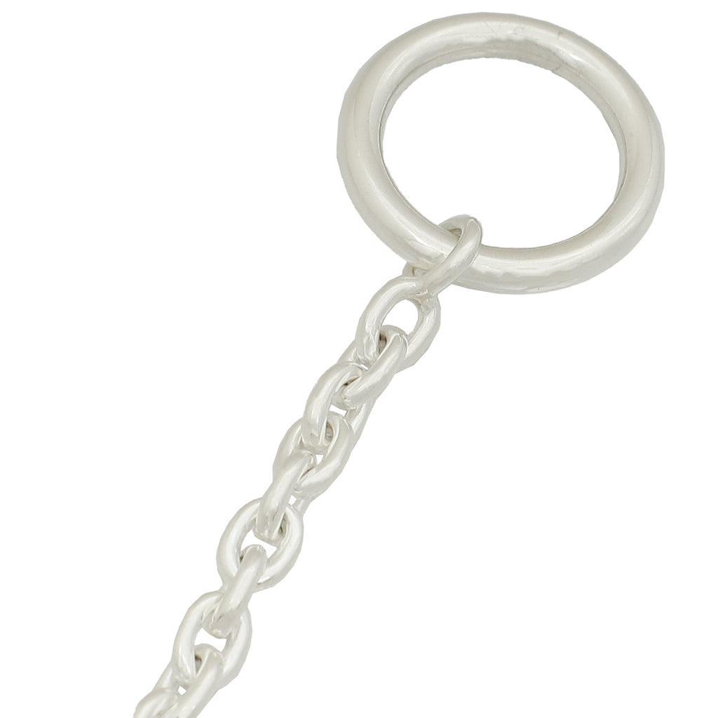 Hermes Sterling Silver Farandole Long Necklace