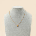 Hermes Orange Mini Pop H 40cm Necklace