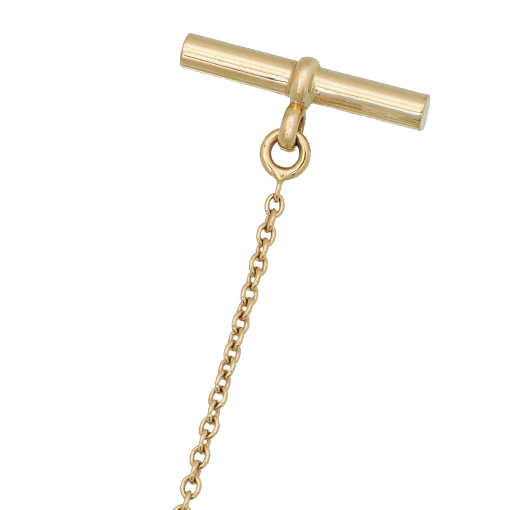 Hermes 18K Rose Gold Farandole Small Long Necklace