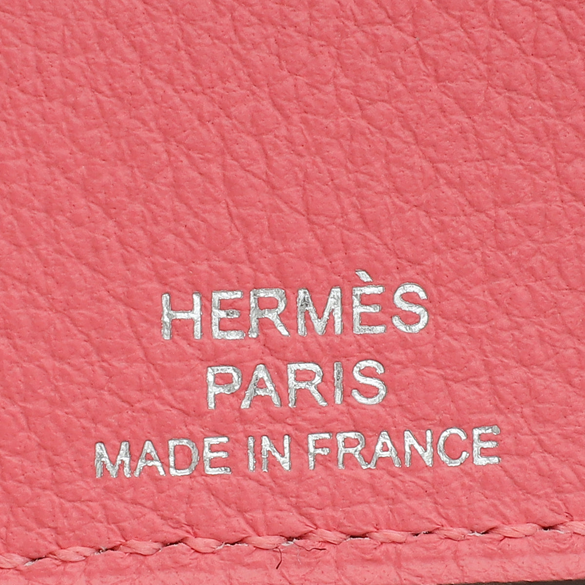Hermes Rose Azalée Evercolor R.M.S Passport Holder