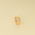 Hermes 18K Rose Gold H D'ancre Small Model Ring 53