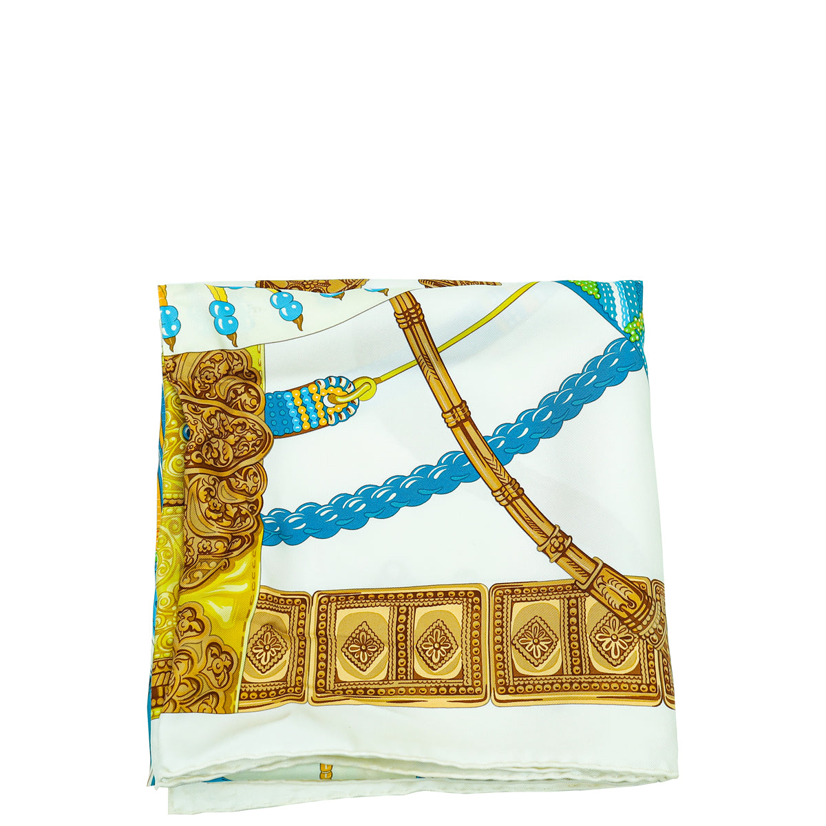 Hermes Tricolor Ceintures et Liens Scarf