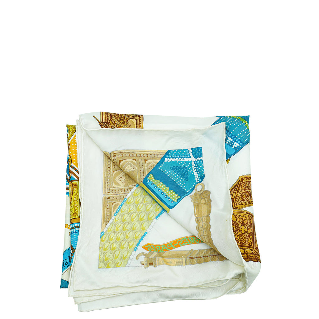Hermes Tricolor Ceintures et Liens Scarf