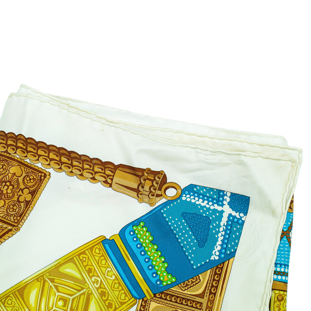 Hermes Tricolor Ceintures et Liens Scarf