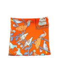 Hermes Multicolor Early America Washington version Francoise de la Perriere Silk Scarf