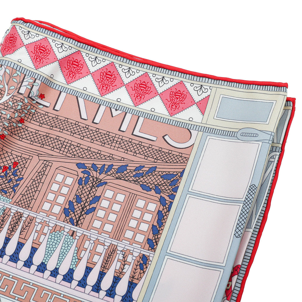 Hermes Multicolor Objets De Curiosite 90 Scarf