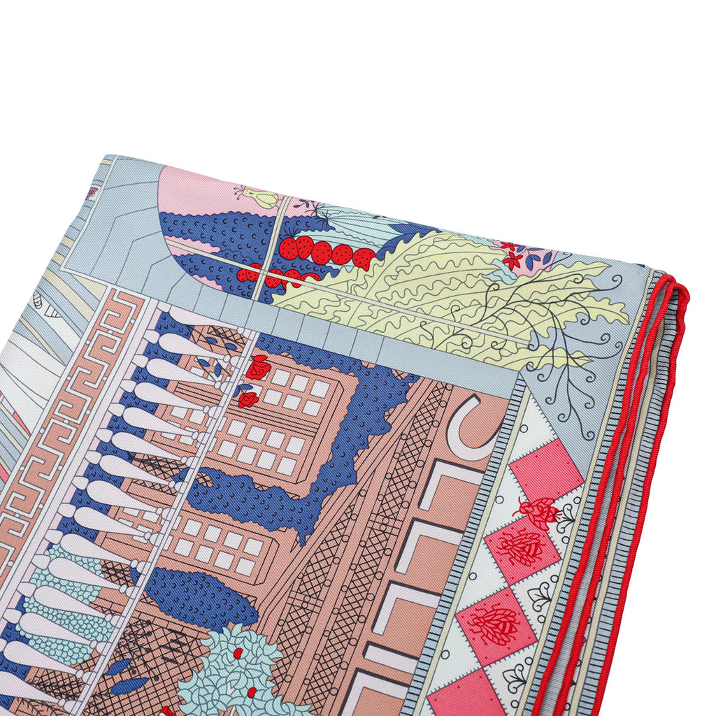 Hermes Multicolor Objets De Curiosite 90 Scarf