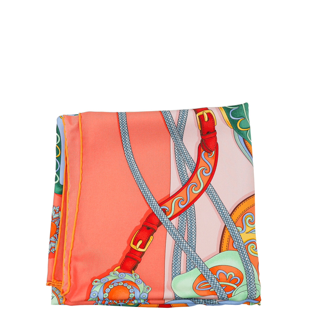 Hermes Multicolor Festival Des Amazones Silk Scarf