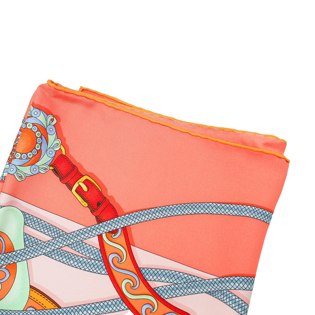 Hermes Multicolor Festival Des Amazones Silk Scarf