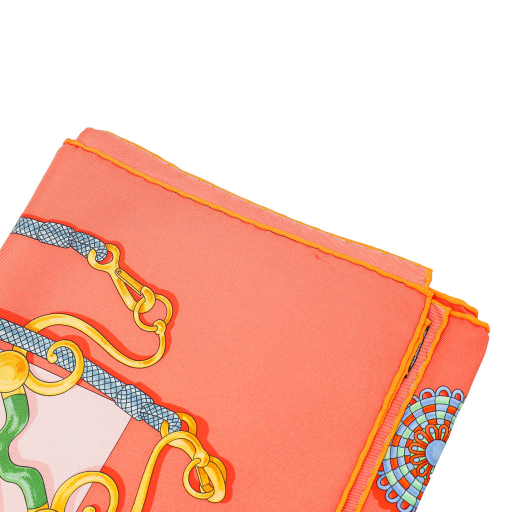 Hermes Multicolor Festival Des Amazones Silk Scarf