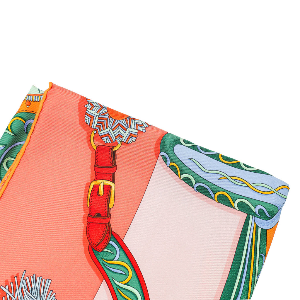 Hermes Multicolor Festival Des Amazones Silk Scarf