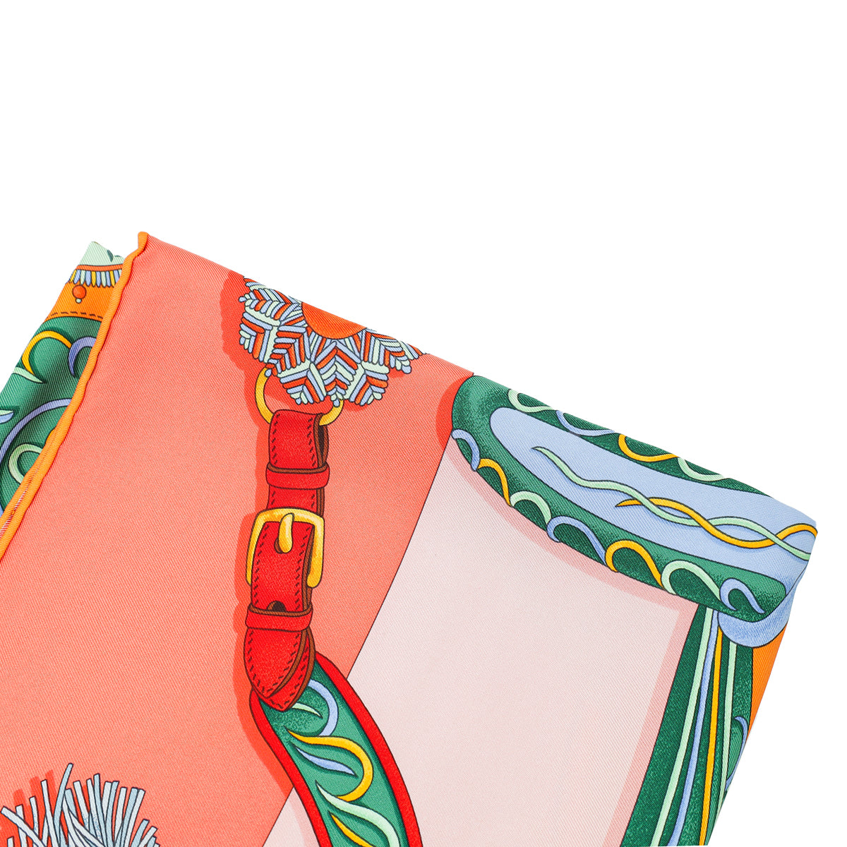 Hermes Multicolor Festival Des Amazones Silk Scarf