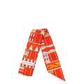 Hermes Multicolor Silk Twilly