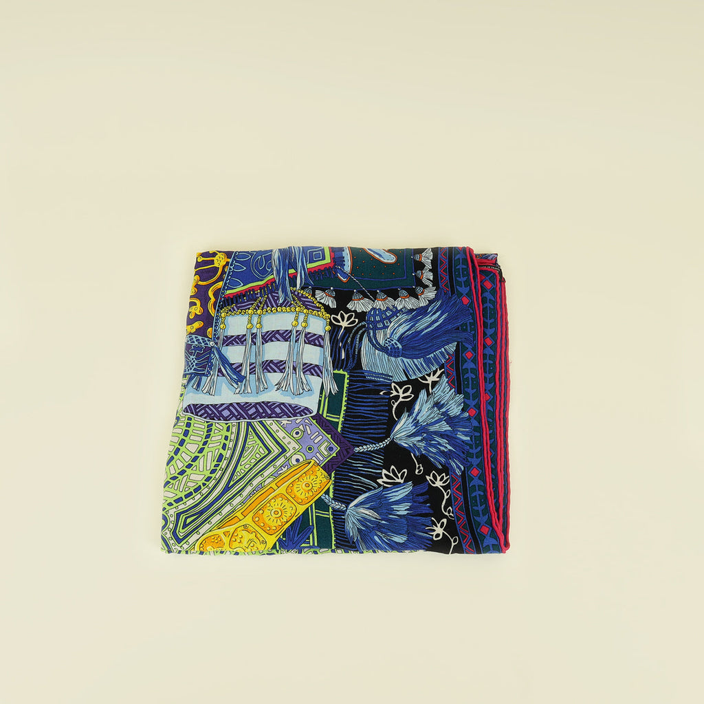 Hermes Multicolor "Cavaliers du Caucase" Shawl