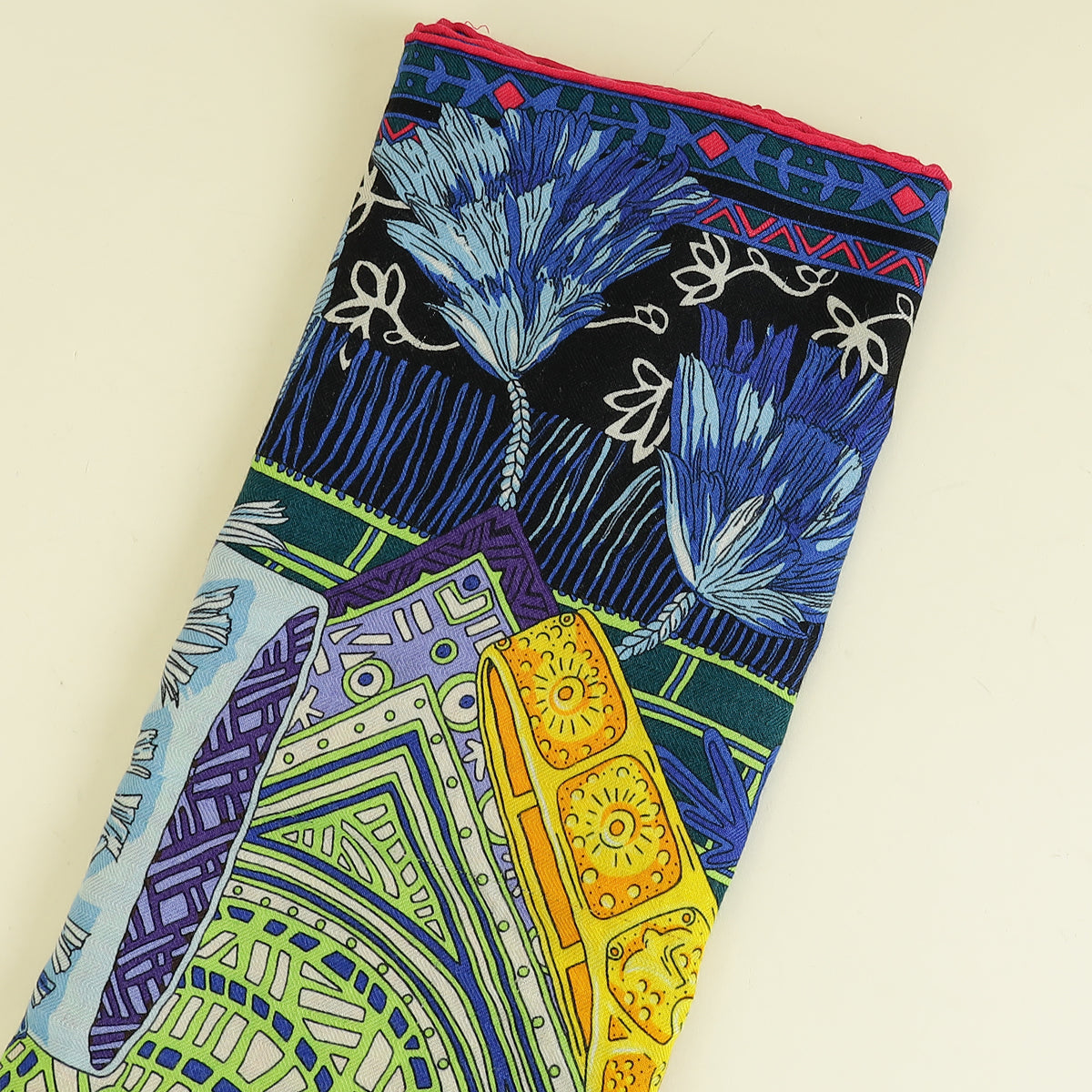 Hermes Multicolor "Cavaliers du Caucase" Shawl