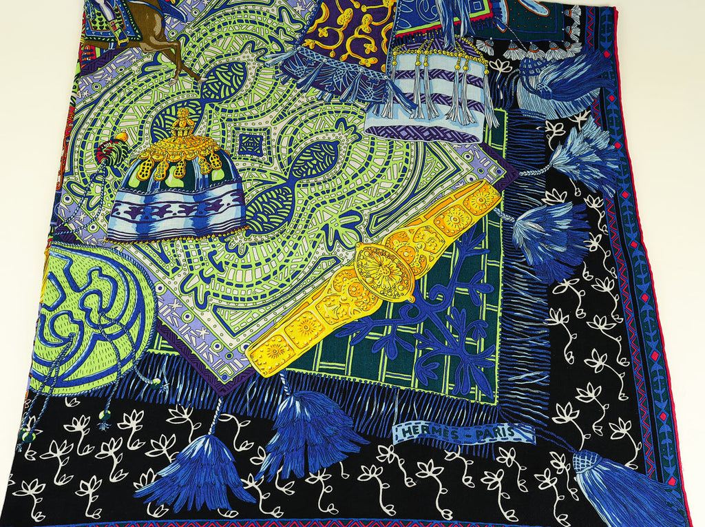 Hermes Multicolor "Cavaliers du Caucase" Shawl