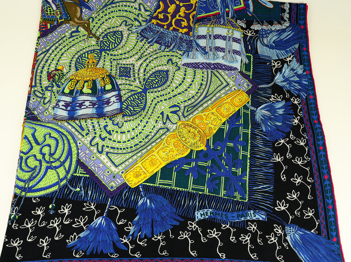 Hermes Multicolor "Cavaliers du Caucase" Shawl