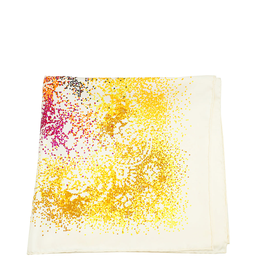 Hermes Multicolor Indian Dust Silk Scarf