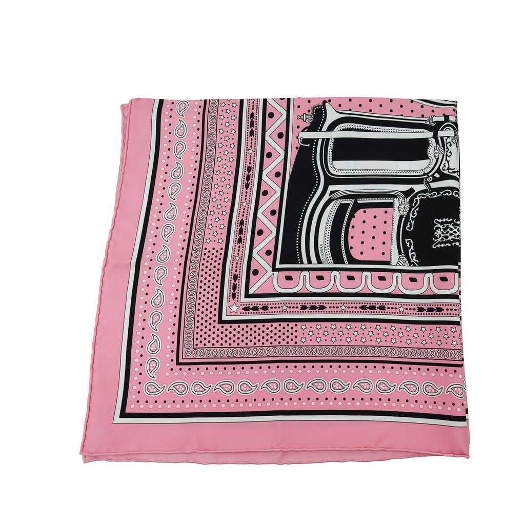 Hermes Tricolor Balade En Berline Scarf