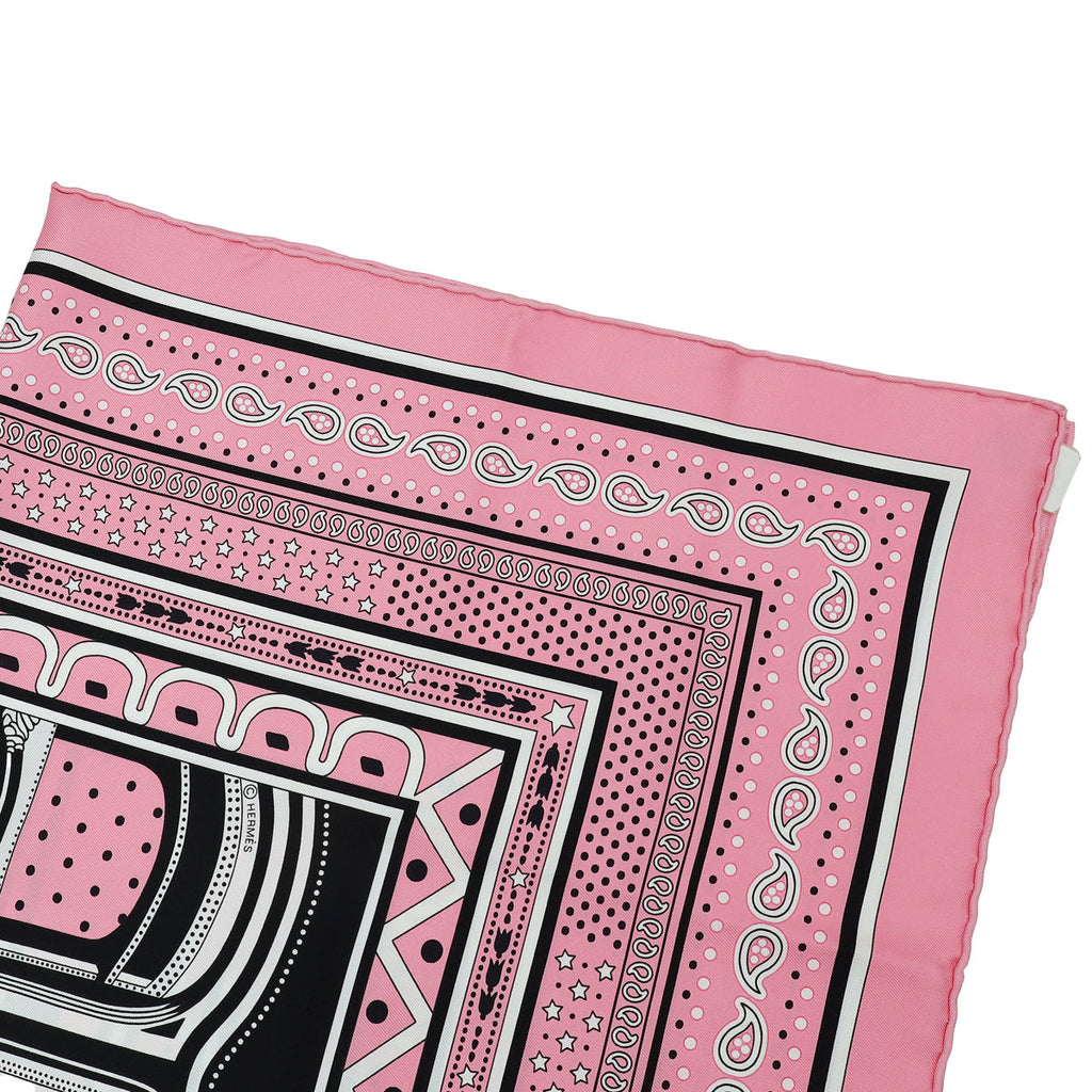 Hermes Tricolor Balade En Berline Scarf
