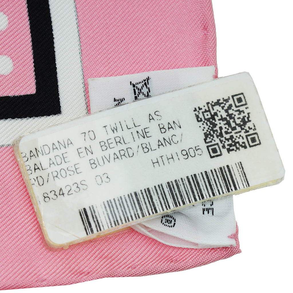 Hermes Tricolor Balade En Berline Scarf