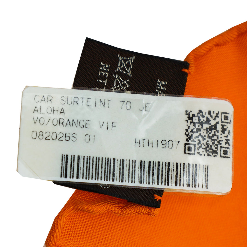 Hermes Orange Vif Surteint Aloha Scarf
