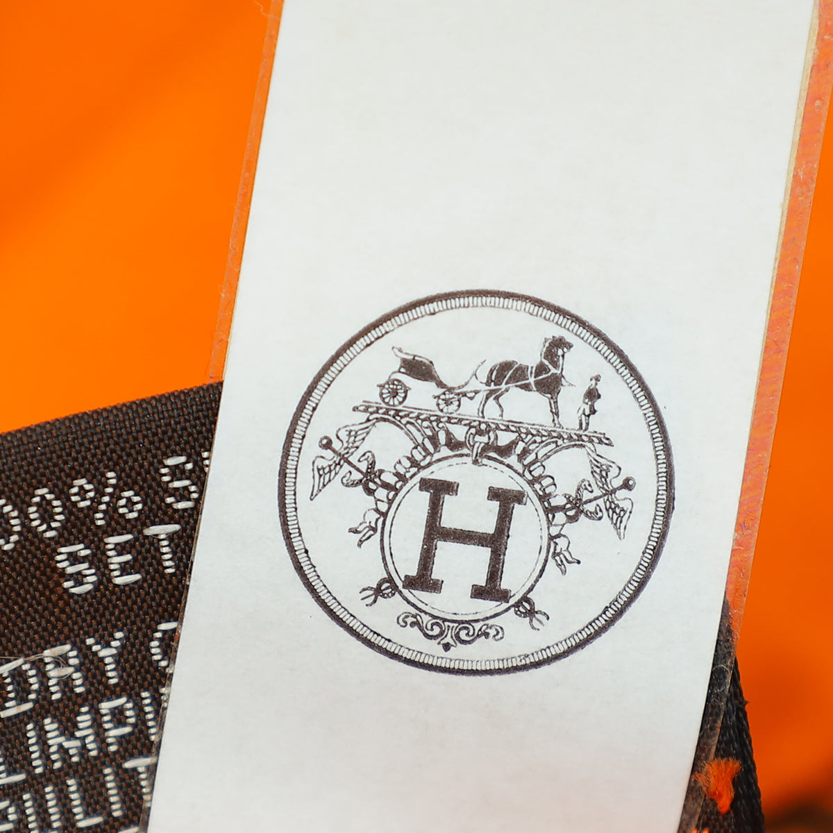Hermes Orange Vif Surteint Aloha Scarf
