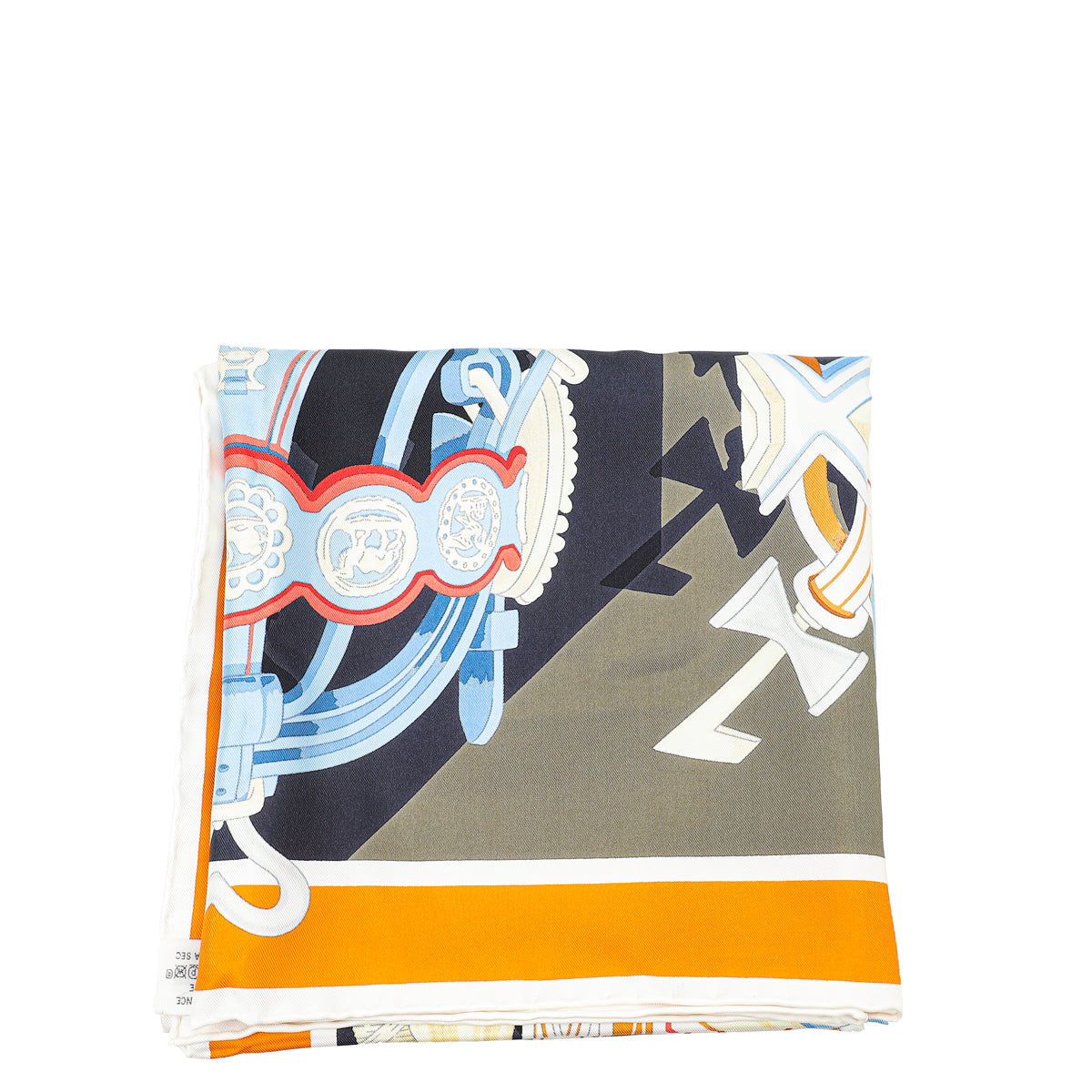 Hermes Multicolor Brides et Destin Silk Scarf