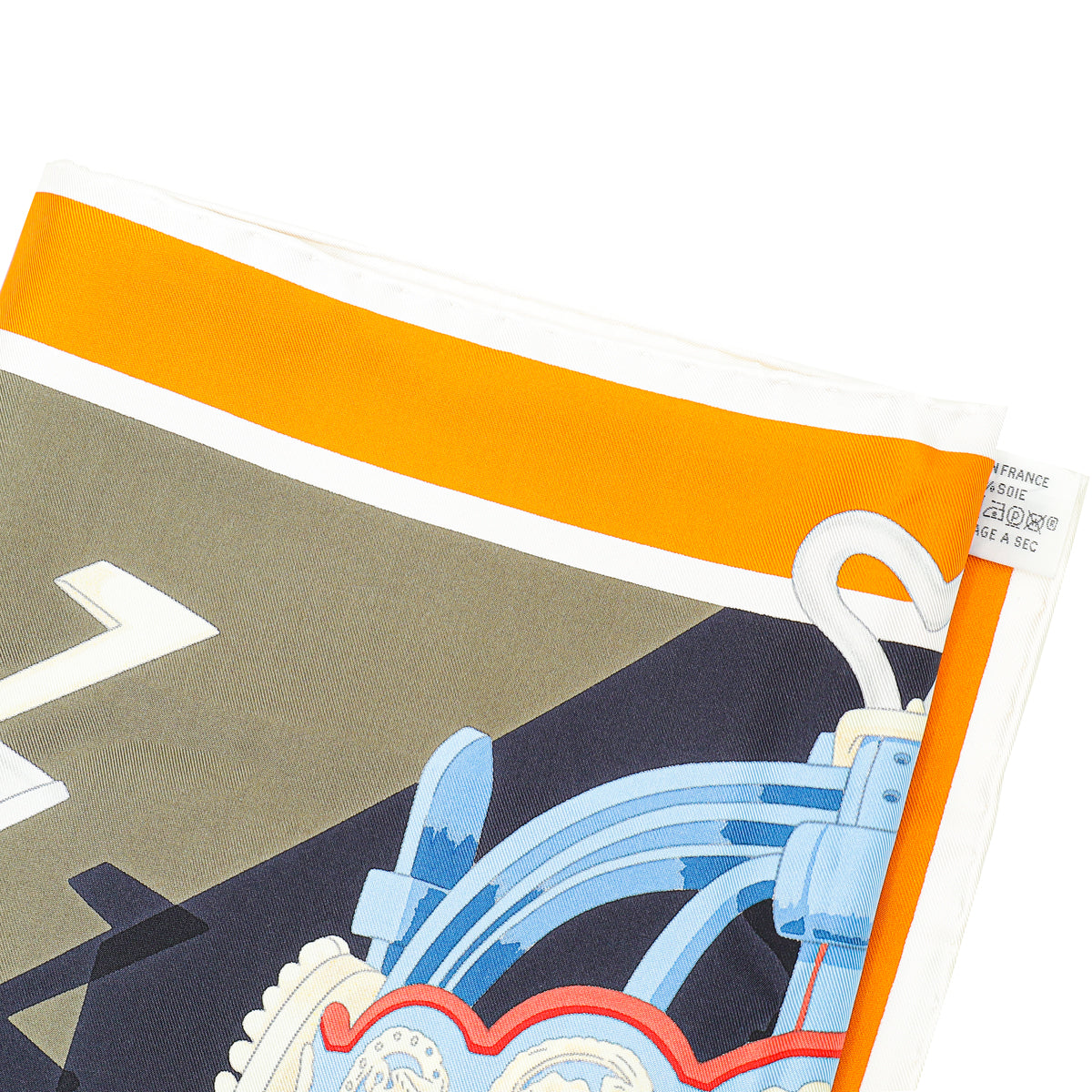 Hermes Multicolor Brides et Destin Silk Scarf