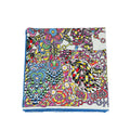 Hermes Blanc Multicolor La Legende De La Foret by Emeline Piot Silk Scarf 90