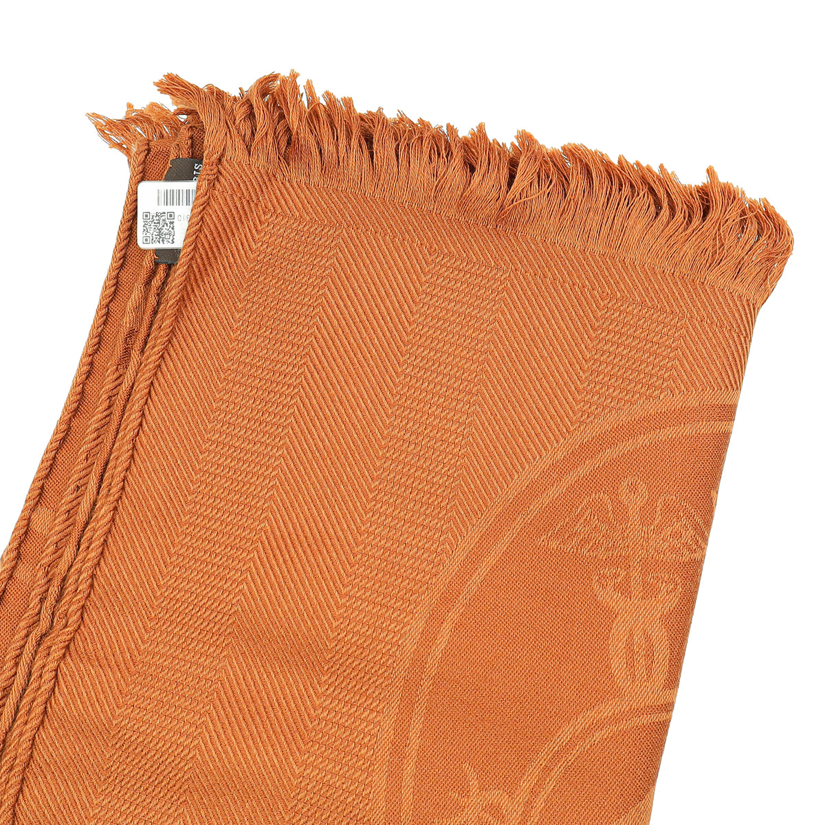 Hermes Noisette Confettis d'Ex-Libris New Libris Stole