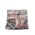 Hermes Tricolor Jardin De La Maharani Silk Scarf